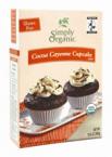 Simply Organic Gluten- Free Cocoa Cayenne Cupcakes