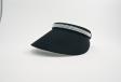 Black Visor with Crystals